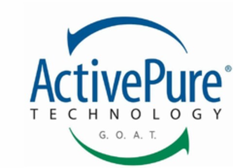 ACTIVEPURE TECHNOLOGY G.O.A.T. Logo (USPTO, 05/06/2020)