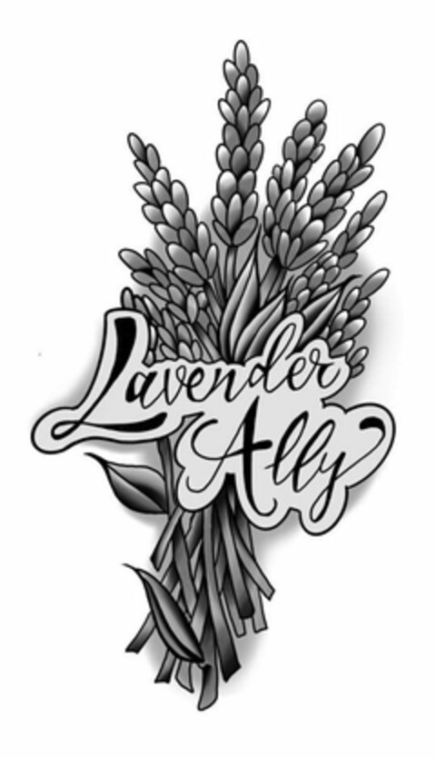 LAVENDER ALLY Logo (USPTO, 10.07.2020)