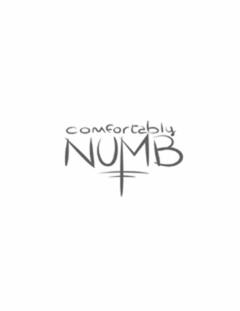 COMFORTABLY NUMB Logo (USPTO, 24.07.2020)