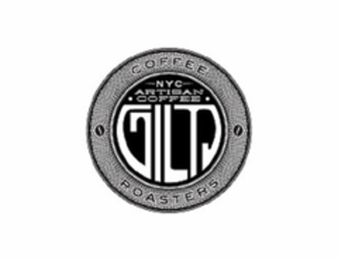 GILT COFFEE ROASTERS NYC ARTISAN COFFEE Logo (USPTO, 29.07.2020)