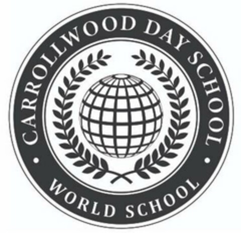 CARROLLWOOD DAY SCHOOL WORLD SCHOOL Logo (USPTO, 09/19/2020)