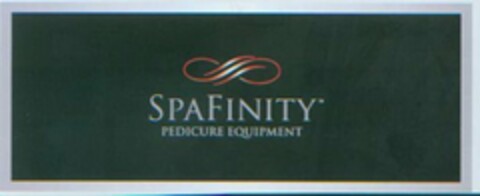 SPAFINITY PEDICURE EQUIPMENT Logo (USPTO, 02/18/2009)