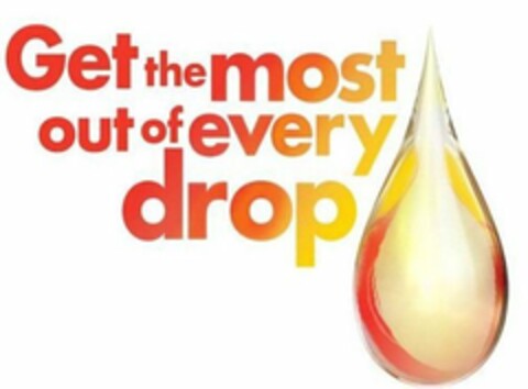 GET THE MOST OUT OF EVERY DROP Logo (USPTO, 19.02.2009)