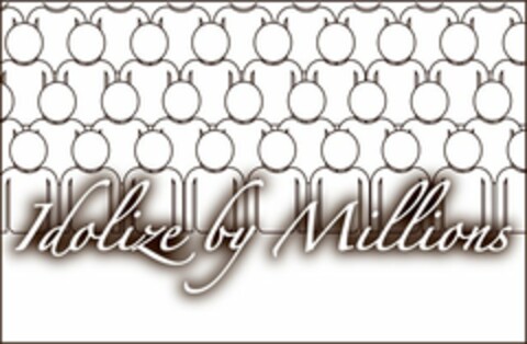 IDOLIZE BY MILLIONS Logo (USPTO, 05/02/2009)