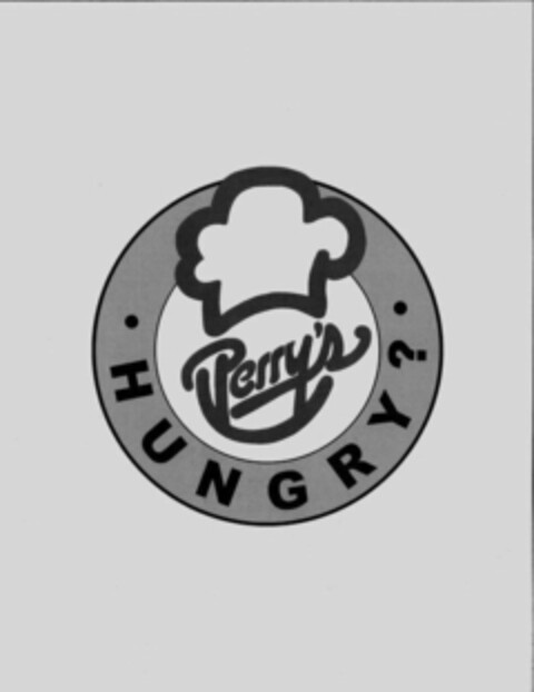 PERRY'S · HUNGRY? · Logo (USPTO, 27.05.2009)