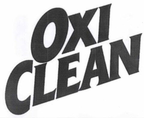 OXI CLEAN Logo (USPTO, 09.06.2009)