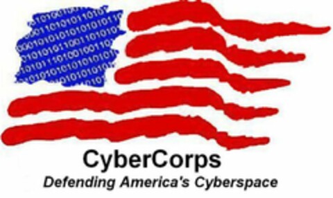 CYBERCORPS DEFENDING AMERICA'S CYBERSPACE Logo (USPTO, 15.07.2009)