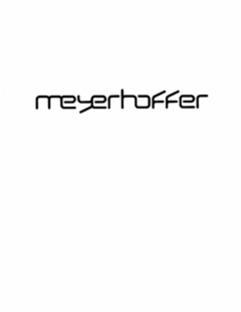 MEYERHOFFER Logo (USPTO, 07/20/2009)