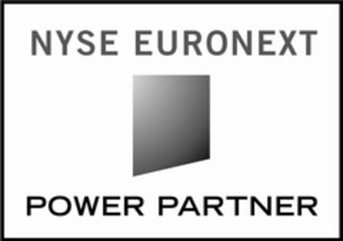 NYSE EURONEXT POWER PARTNER Logo (USPTO, 01/28/2010)