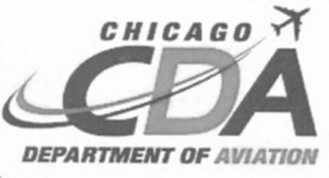 CDA CHICAGO DEPARTMENT OF AVIATION Logo (USPTO, 14.07.2010)