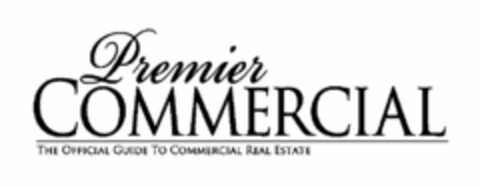 PREMIER COMMERCIAL THE OFFICIAL GUIDE TO COMMERCIAL REAL ESTATE Logo (USPTO, 01.03.2011)