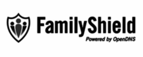 FAMILYSHIELD POWERED BY OPENDNS Logo (USPTO, 23.05.2011)