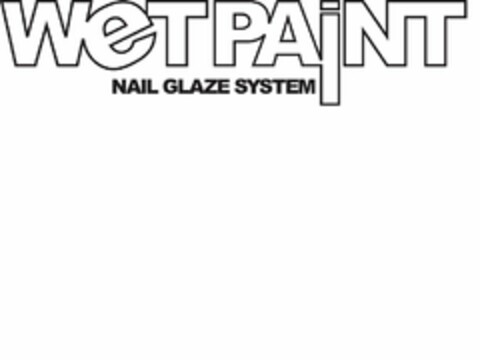 WETPAINT NAIL GLAZE SYSTEM Logo (USPTO, 15.11.2011)