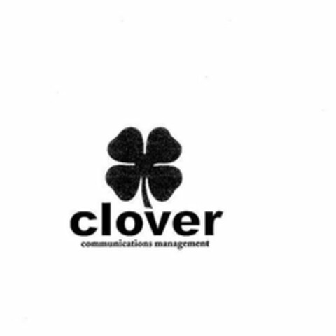 CLOVER COMMUNICATIONS MANAGEMENT Logo (USPTO, 04.01.2012)