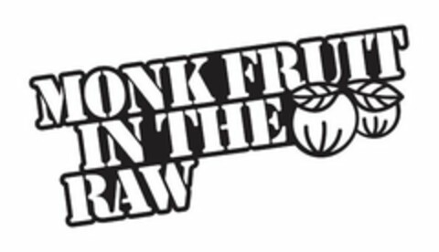 MONK FRUIT IN THE RAW Logo (USPTO, 09.08.2012)