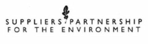 SUPPLIERS PARTNERSHIP FOR THE ENVIRONMENT Logo (USPTO, 12/31/2012)