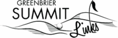 GREENBRIER SUMMIT LINKS Logo (USPTO, 09.01.2013)