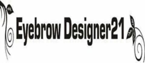 EYEBROW DESIGNER21 Logo (USPTO, 20.02.2013)