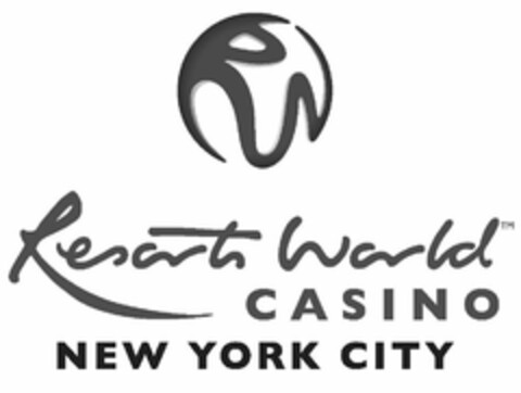 RW RESORTS WORLD CASINO NEW YORK CITY Logo (USPTO, 03/01/2013)