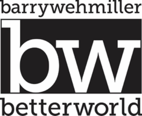 BARRYWEHMILLER BW BETTERWORLD Logo (USPTO, 07/15/2013)