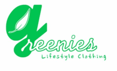 GREENIES LIFESTYLE CLOTHING Logo (USPTO, 01.08.2013)