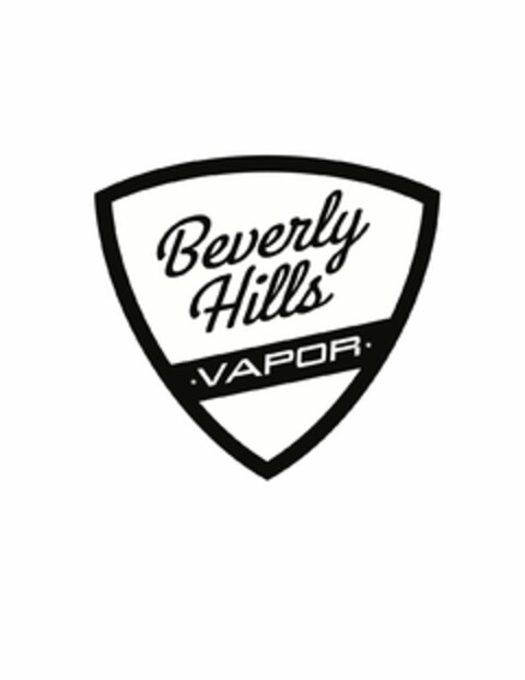 BEVERLY HILLS VAPOR Logo (USPTO, 26.02.2014)