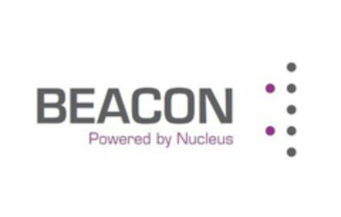 BEACON POWERED BY NUCLEUS Logo (USPTO, 24.07.2014)