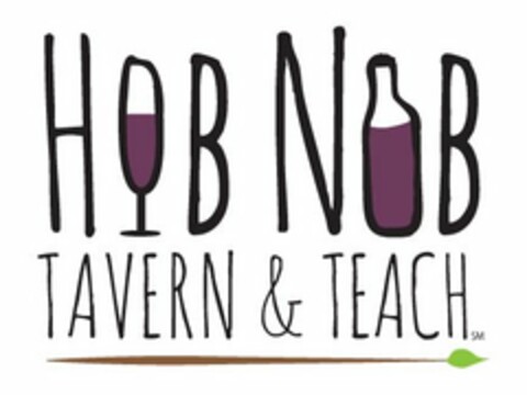 HOB NOB TAVERN & TEACH Logo (USPTO, 19.11.2014)