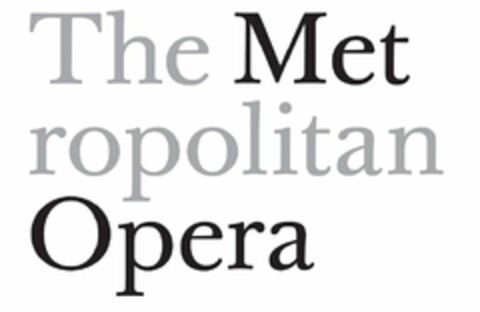 THE METROPOLITAN OPERA Logo (USPTO, 11.12.2014)