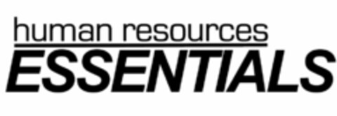 HUMAN RESOURCES ESSENTIALS Logo (USPTO, 13.01.2015)