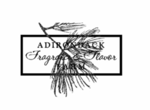 ADIRONDACK FRAGRANCE & FLAVOR FARM Logo (USPTO, 20.03.2015)