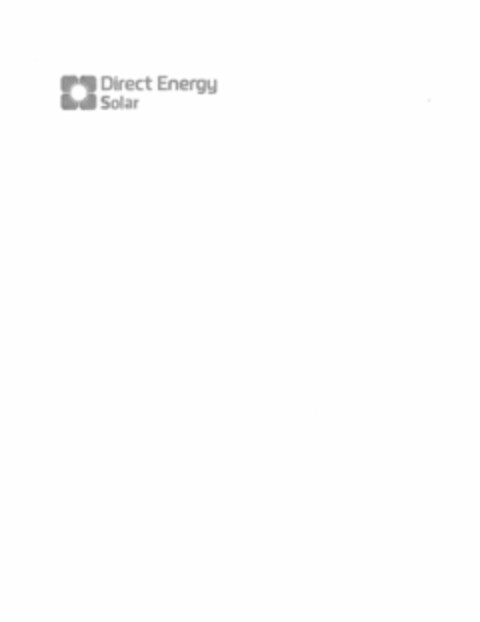 DIRECT ENERGY SOLAR Logo (USPTO, 30.03.2015)