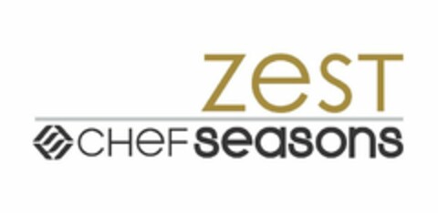 ZEST CHEFSEASONS Logo (USPTO, 17.04.2015)