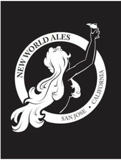 NEW WORLD ALES SAN JOSE CALIFORNIA Logo (USPTO, 21.04.2015)