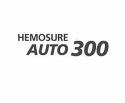 HEMOSURE AUTO 300 Logo (USPTO, 06/12/2015)