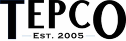 TEPCO EST. 2005 Logo (USPTO, 10/14/2015)