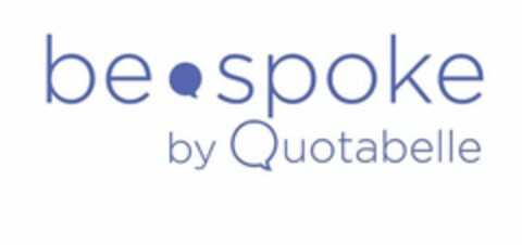 BE SPOKE BY QUOTABELLE Logo (USPTO, 17.11.2015)