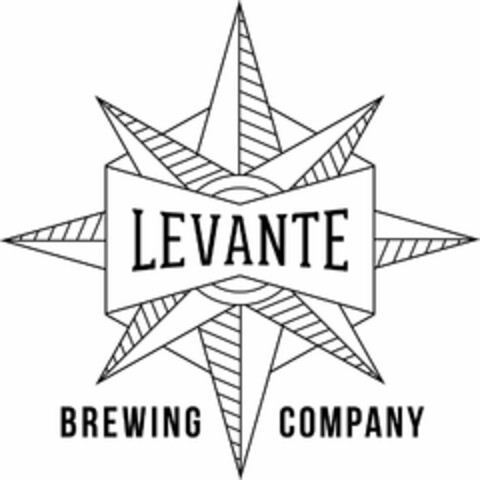 LEVANTE BREWING COMPANY Logo (USPTO, 03/15/2016)