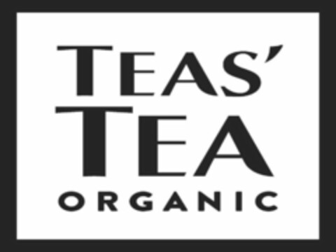 TEAS' TEA ORGANIC Logo (USPTO, 07.07.2017)