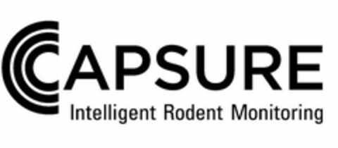 CAPSURE INTELLIGENT RODENT MONITORING Logo (USPTO, 10/25/2017)