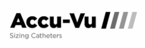 ACCU-VU SIZING CATHETERS Logo (USPTO, 03.01.2018)