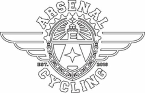 ARSENAL CYCLING EST. 2016 Logo (USPTO, 02.03.2018)