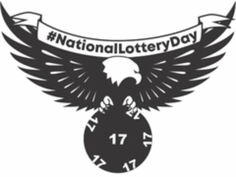 #NATIONALLOTTERYDAY 17 17 17 17 17 17 Logo (USPTO, 08.05.2018)