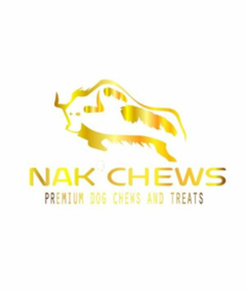 NAK CHEWS PREMIUM DOG CHEWS AND TREATS Logo (USPTO, 11.09.2018)