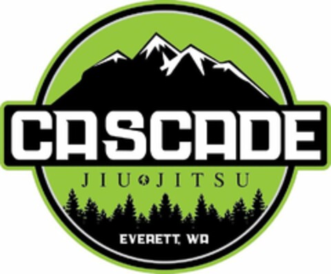 CASCADE JIU · JITSU EVERETT, WA Logo (USPTO, 11/02/2018)