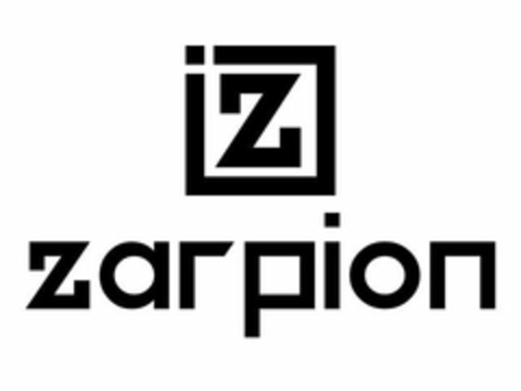 Z ZARPION Logo (USPTO, 30.07.2019)