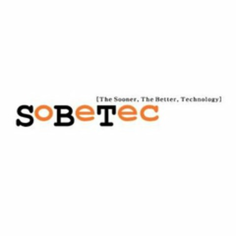 SOBETEC [THE SOONER, THE BETTER, TECHNOLOGY] Logo (USPTO, 05.09.2019)