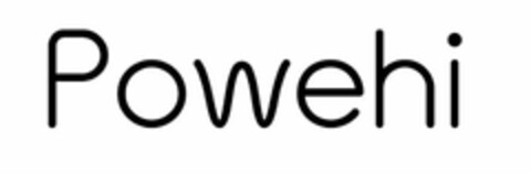 POWEHI Logo (USPTO, 10/18/2019)