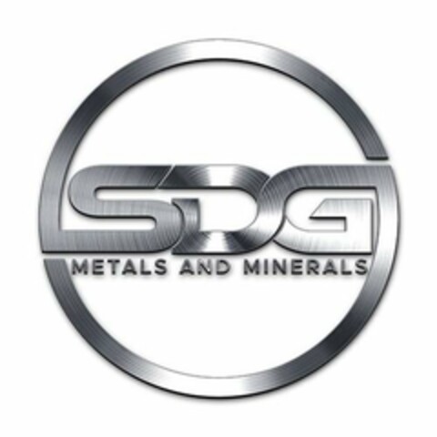 SDG METALS AND MINERALS Logo (USPTO, 11/28/2019)