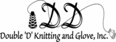 DOUBLE 'D' KNITTING AND GLOVE, INC. Logo (USPTO, 12.01.2020)